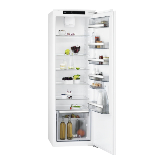 User Manuals: AEG SKE818F1DC Built-in Refrigerator