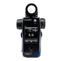 Sekonic 401-858GX Startup Manual