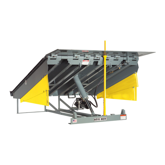 RITE-HITE Mechanical Dock Leveler Hydraulic Conversion Installation & Owner's Manual