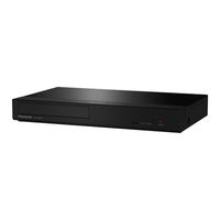 Panasonic UltraHD DP-UB320EB Operating Instructions Manual