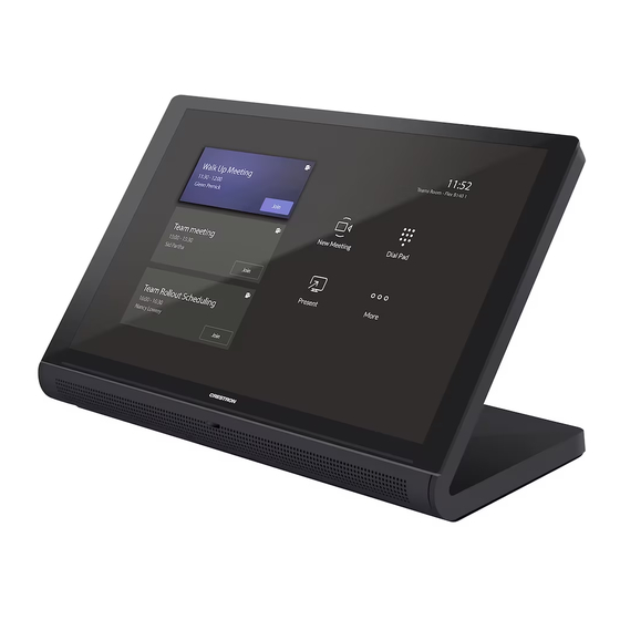 Crestron UC-B30-T Quick Start Manual