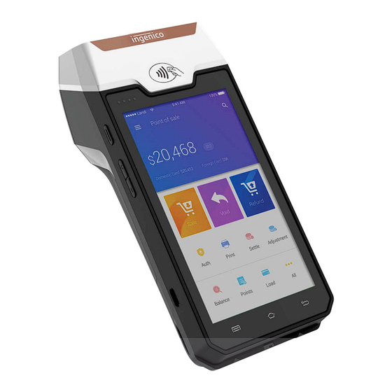 Ingenico group AXIUM DX4000 User Manual