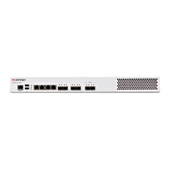 Fortinet FortiWLC-500D Quick Start Manual