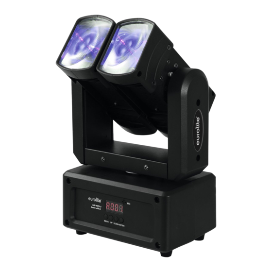 EuroLite LED MFX-2 Beam effect User Manual