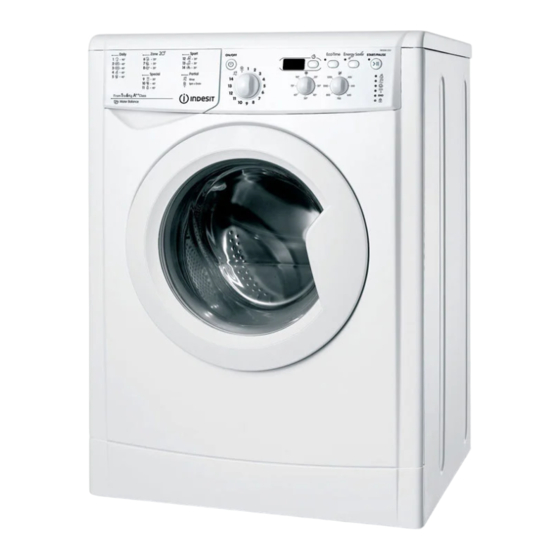 Indesit IWSD 61252 Instructions For Use Manual