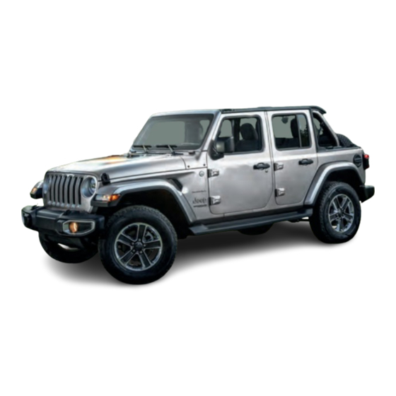 Jeep WRANGLER 2023 Owner's Manual