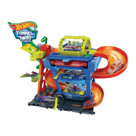 Mattel HotWheels COLOR SHIFTERS CITY Instructions Manual