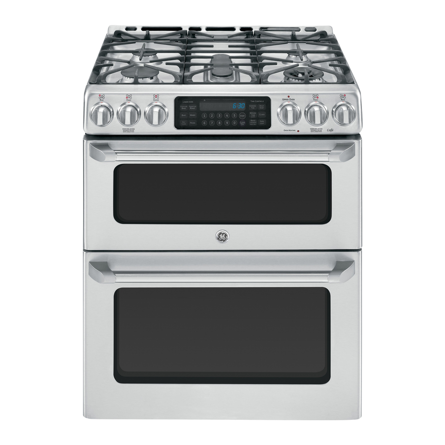 GE CGS990SETSS Owner's Manual & Installation Instructions