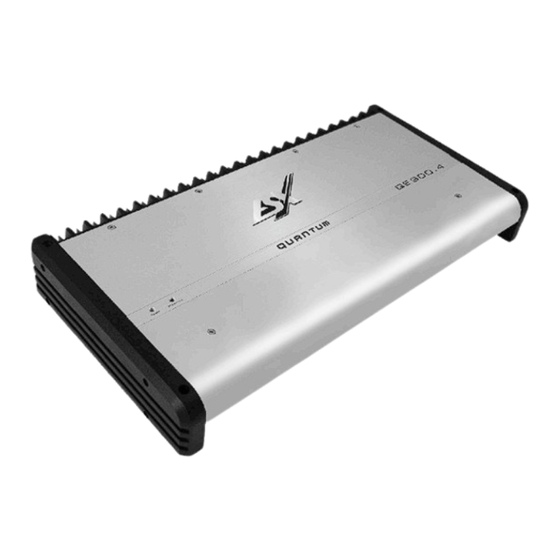 ESX Quantum QE450.2 Owner's Manual