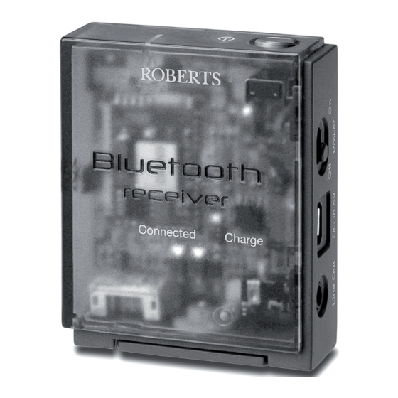 Roberts Bluetooth Audio Receiver User Manual