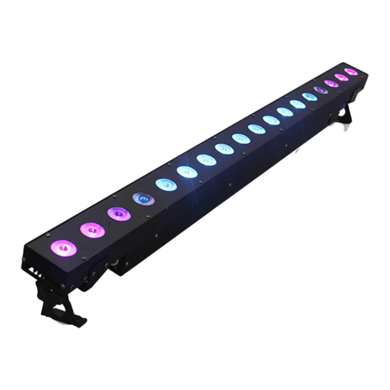 Mega Lite N-E Color FX18 User Manual