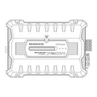 Kenwood KAC-M845 Service Manual