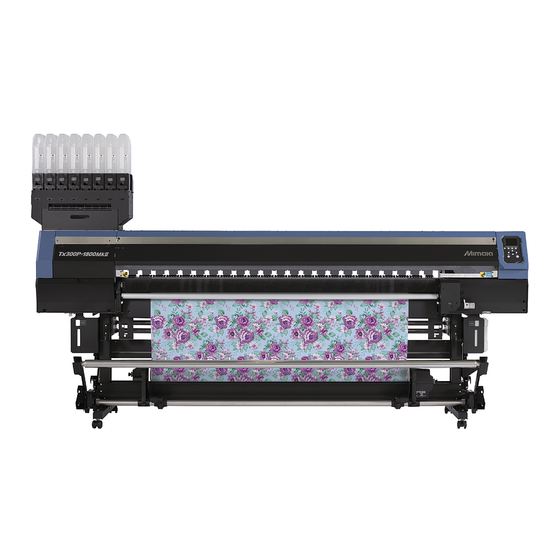 MIMAKI Tx300P-1800 Operation Manual