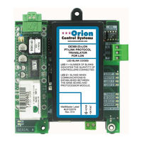 Orion Control Systems PT-Link-LON OE368-23-LON Technical Manual