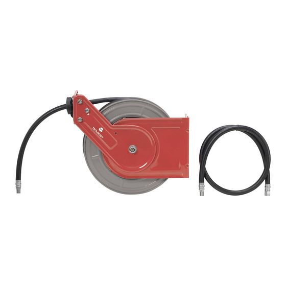 TOOLCRAFT 1499509 Air Hose Reel Manuals