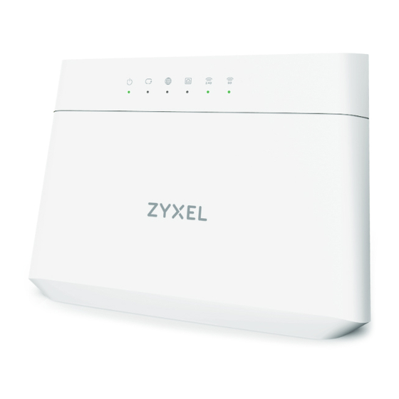 ZyXEL Communications EMG3525-T50B Quick Start Manual