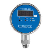 Microsensor MDM484C Operation Manual