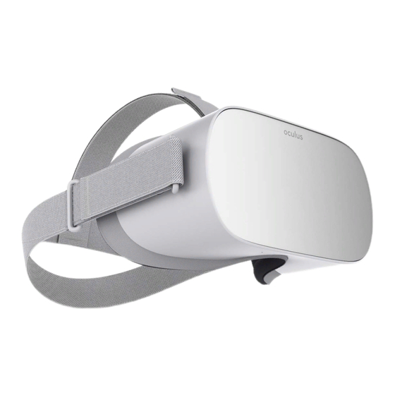 OCULUS Go Cleaning Manual