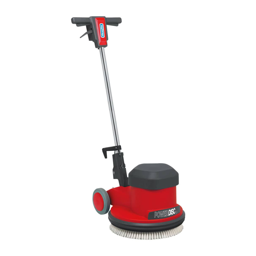 Cleanfix PowerDisc LS Operating	 Instruction