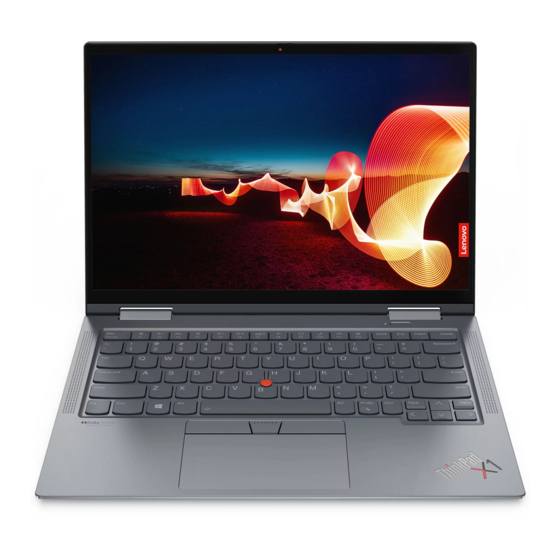 Lenovo ThinkPad X1 Yoga Gen 6 Manuals