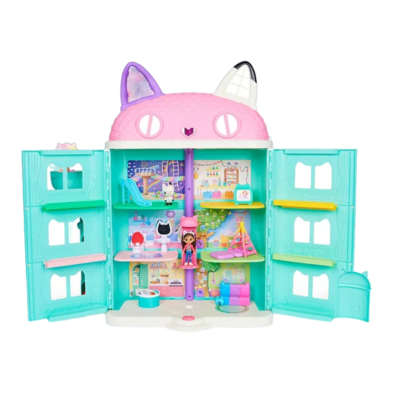 Spin Master DreamWorks GABBY'S DOLLHOUSE Pillow Cat's Sweet Dreams Bedroom Instruction Manual