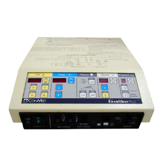 ConMed ExcaliburPLUS PC Service Manual