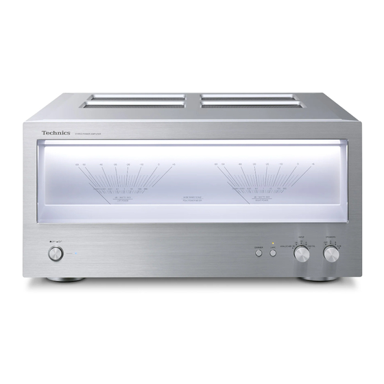 Technics SE-R1 Owner's Manual