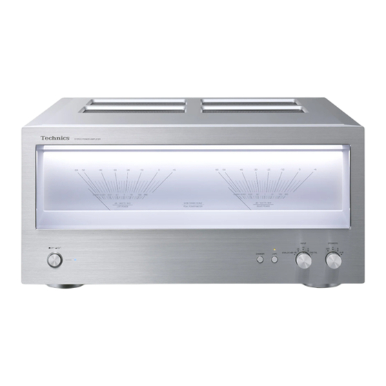 Technics SE-R1 Operating Instructions Manual