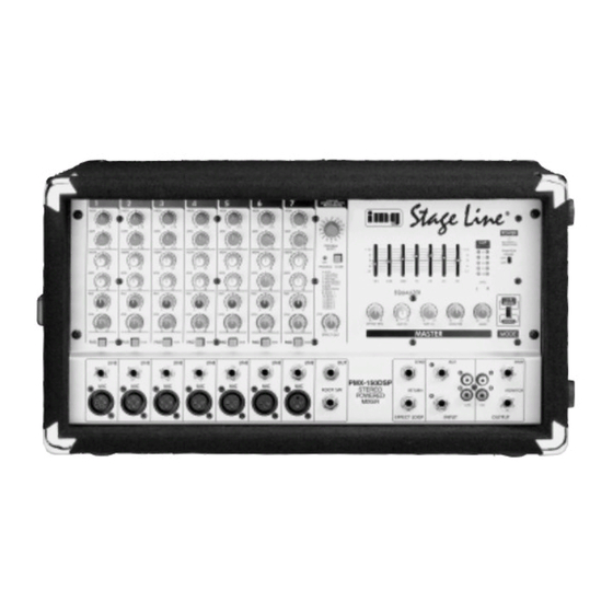 IMG STAGE LINE PMX-150DSP Instruction Manual