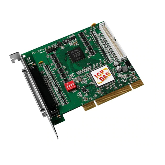 ICP DAS USA PCI-D64HU User Manual