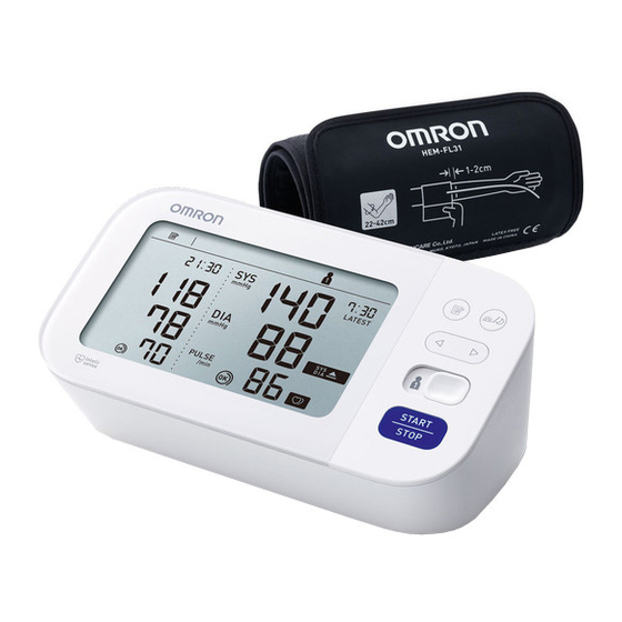 Omron M6 Comfort Instruction Manual