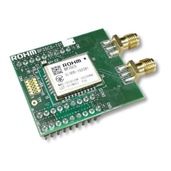 Rohm BP35C5 User Manual