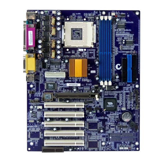 Athlon VIA KT333 Motherboard Roundup Manuals