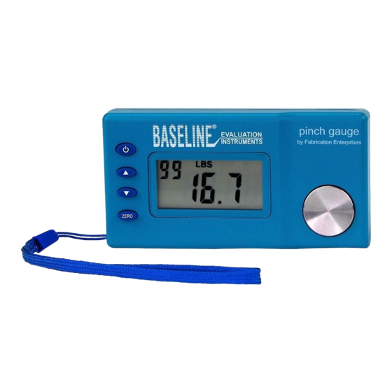 Baseline 12-0475 Quick Start Manual
