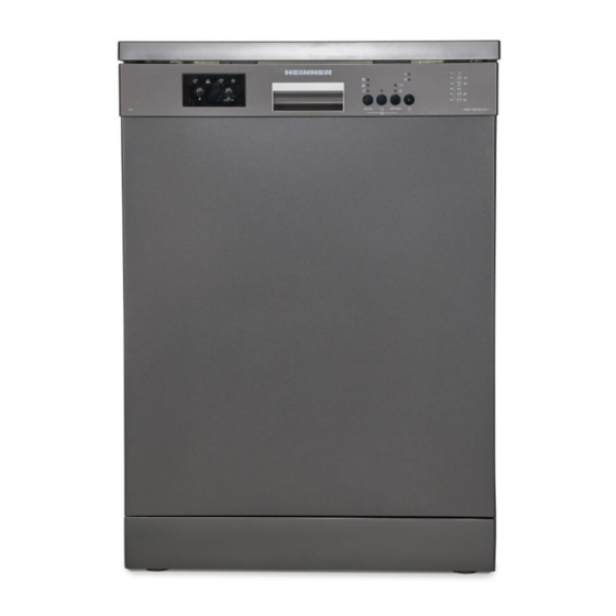 Heinner HDW-FS6006DGE++ Manual