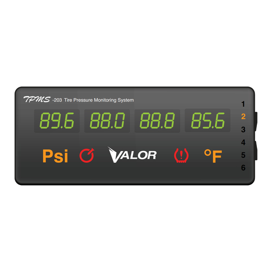 Valor 203 Installation Manual