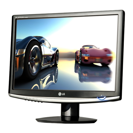 LG W2052TQ -  - 20" LCD Monitor User Manual