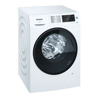 Siemens WD4HU540ES Instruction Manual And Installation Instructions