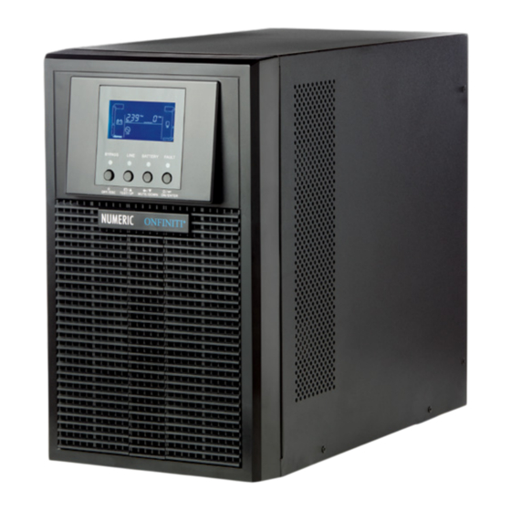 LEGRAND NUMERIC ONFINITI User And Installation Manual
