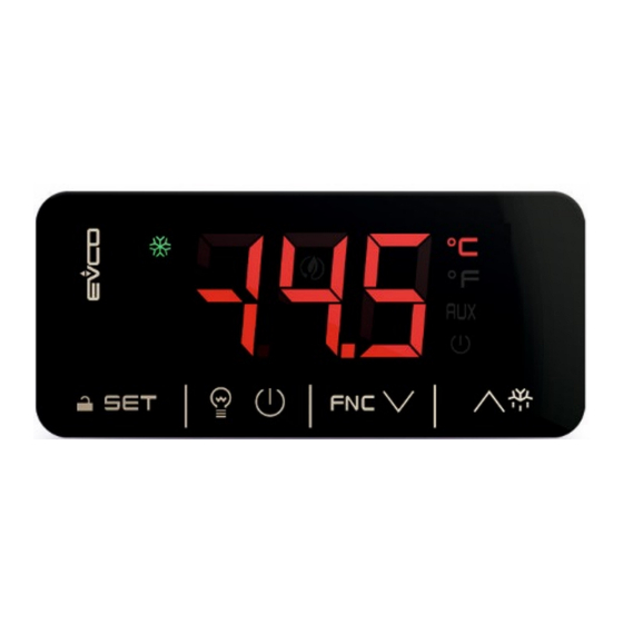 Evco EV3B73 Quick Start Manual