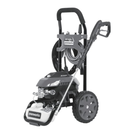 GreenWorks PWA113 Operator's Manual