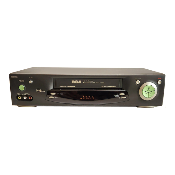RCA VR701 User Manual