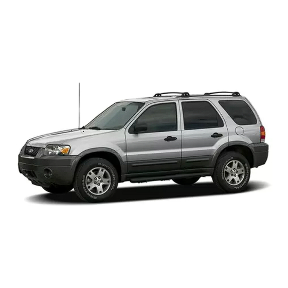 Ford 2005 Escape Hybrid Owner's Manual