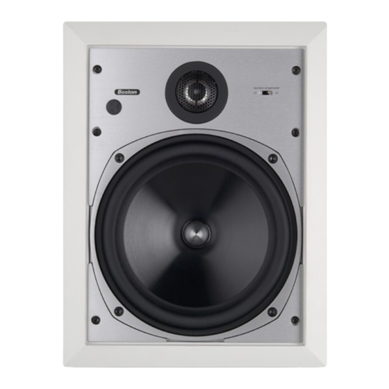 Boston Acoustics VRi580 Manual