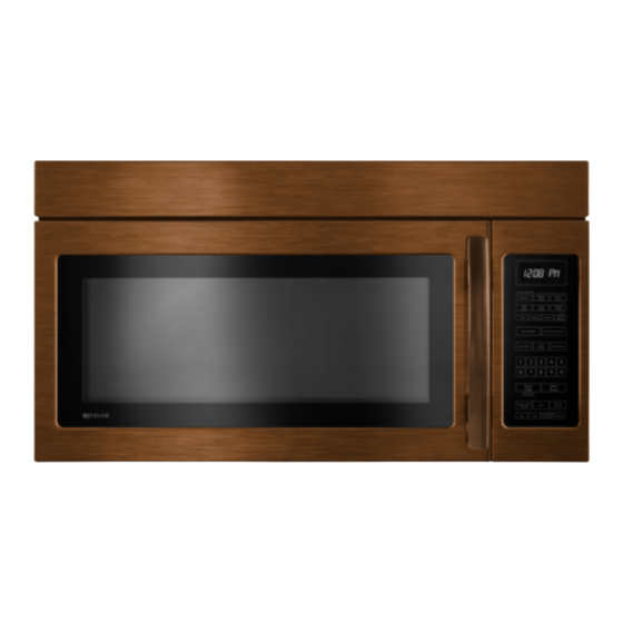 Jenn-Air JMV9186W Dimension Manual