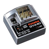 Futaba GYC440 Instruction Manual