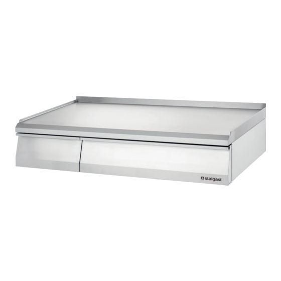 Stalgast 9700200 Instruction Manual