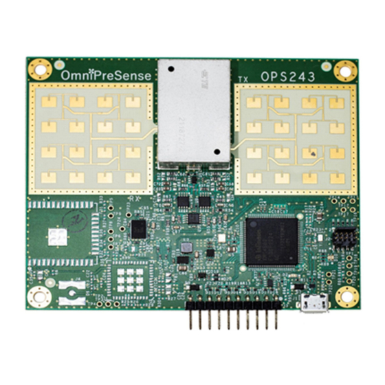 OmniPreSense OPS243-A User Manual