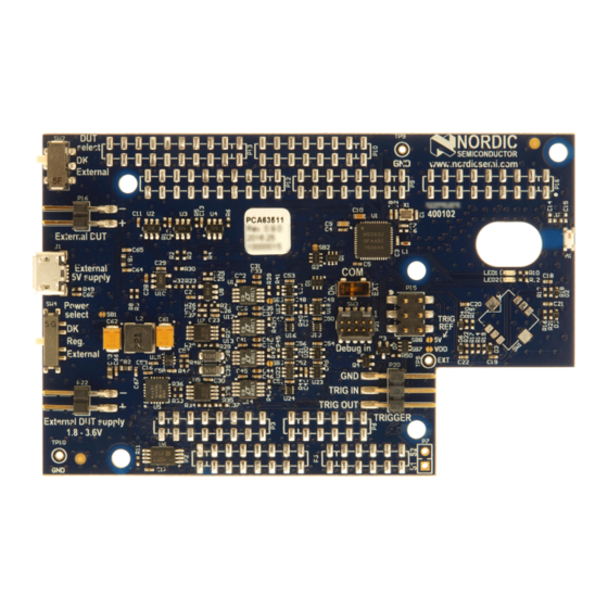 Nordic Semiconductor Power Profiler Kit Manuals