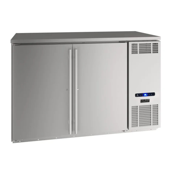 User Manuals: U-Line UCBR552-SS01A Bar Refrigerator